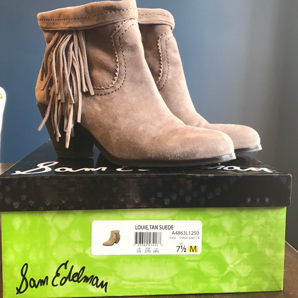 Sam Edelman, Louie Fringe Booties